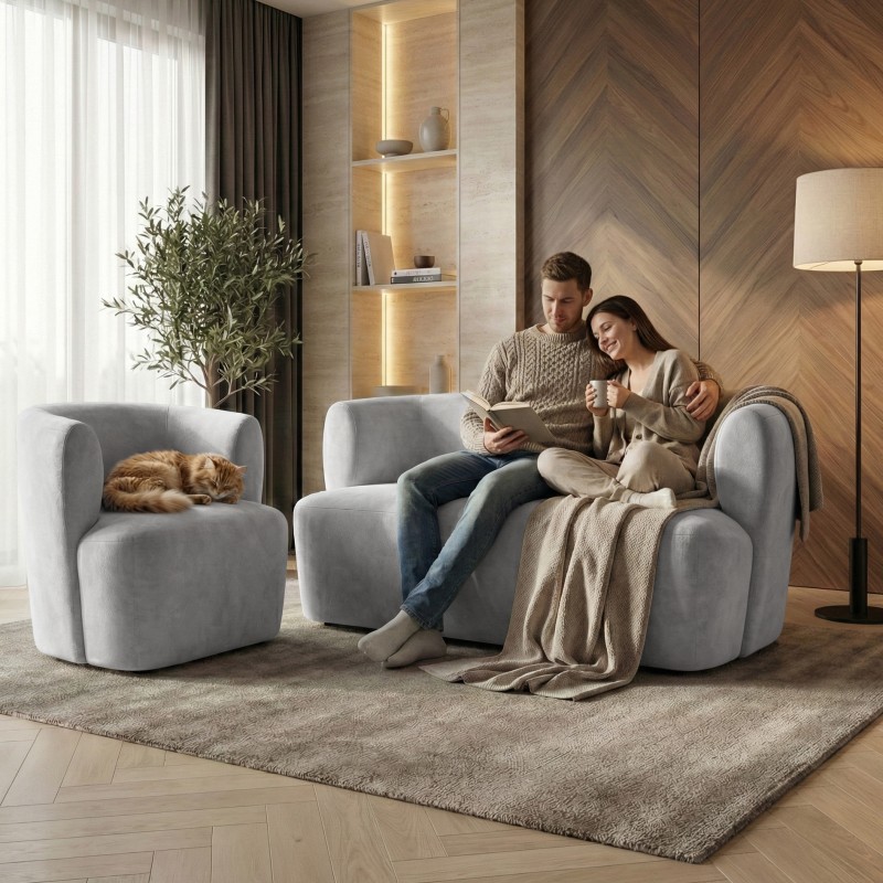 Fotel tapicerowany NORI | BeautySofa24.pl