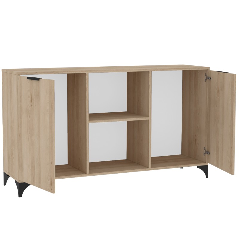 Komoda dwudrzwiowa HOME – nowoczesna, praktyczna, 150 cm