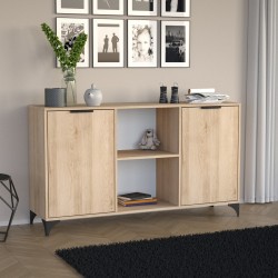 Komoda dwudrzwiowa HOME – nowoczesna, praktyczna, 150 cm