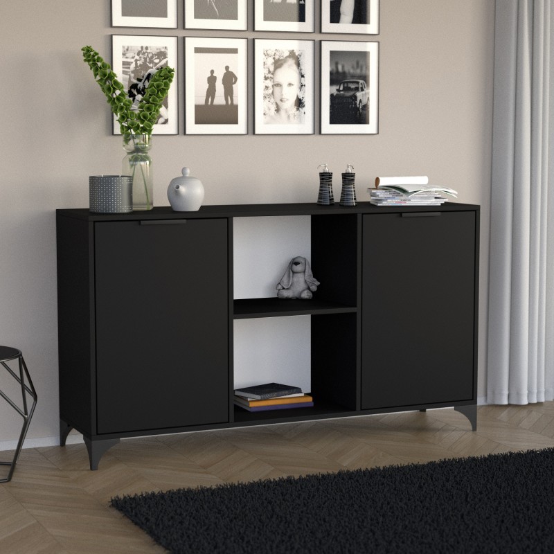 Komoda dwudrzwiowa HOME – nowoczesna, praktyczna, 150 cm