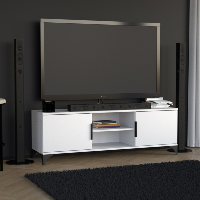 Szafka RTV HOME 2 drzwi – nowoczesna, funkcjonalna