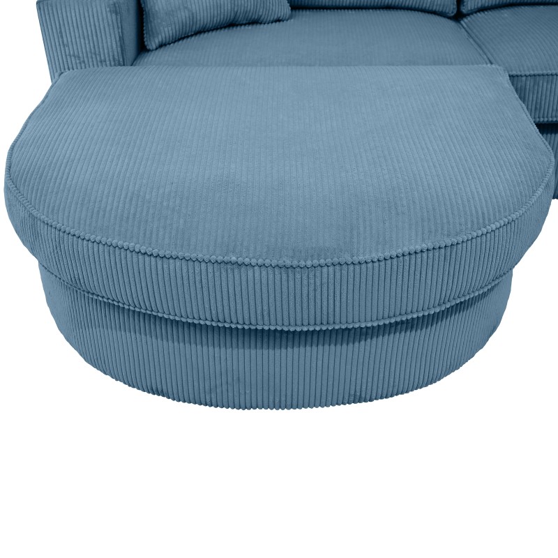 Narożnik PABLO – Duży narożnik do salonu z otomaną | SERENO i LINCOLN