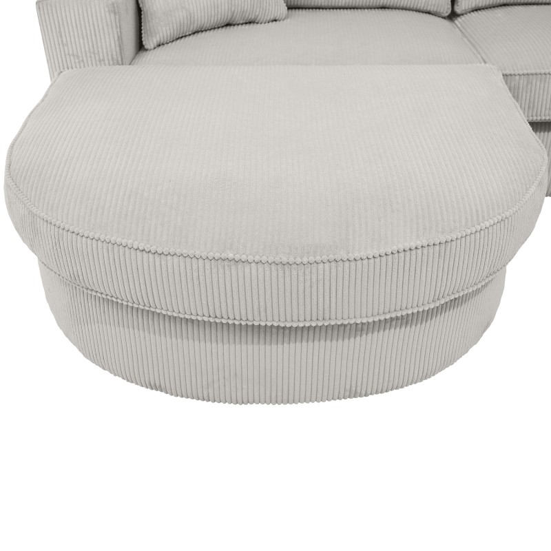 Narożnik PABLO – Duży narożnik do salonu z otomaną | SERENO i LINCOLN