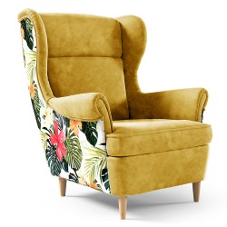 Fotel uszak HAVANA skandynawski | Nowoczesny fotel do salonu