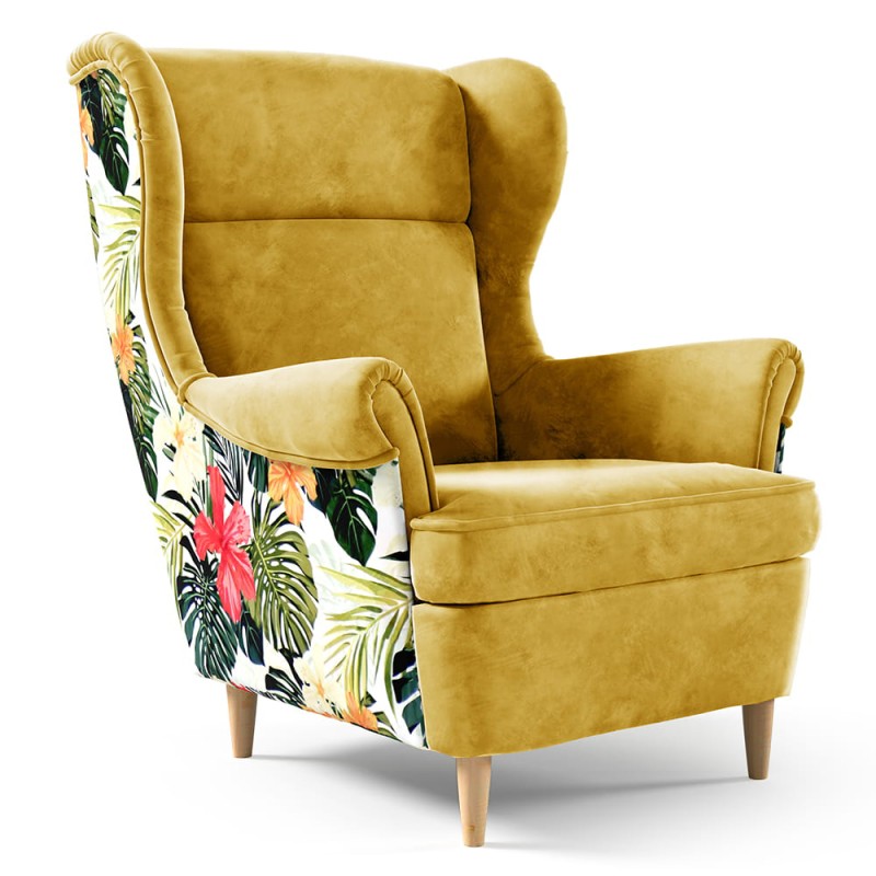 Fotel uszak HAVANA skandynawski | Nowoczesny fotel do salonu