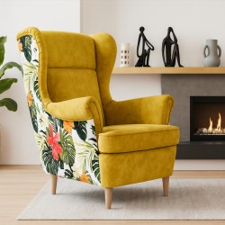 Fotel uszak HAVANA skandynawski | Nowoczesny fotel do salonu