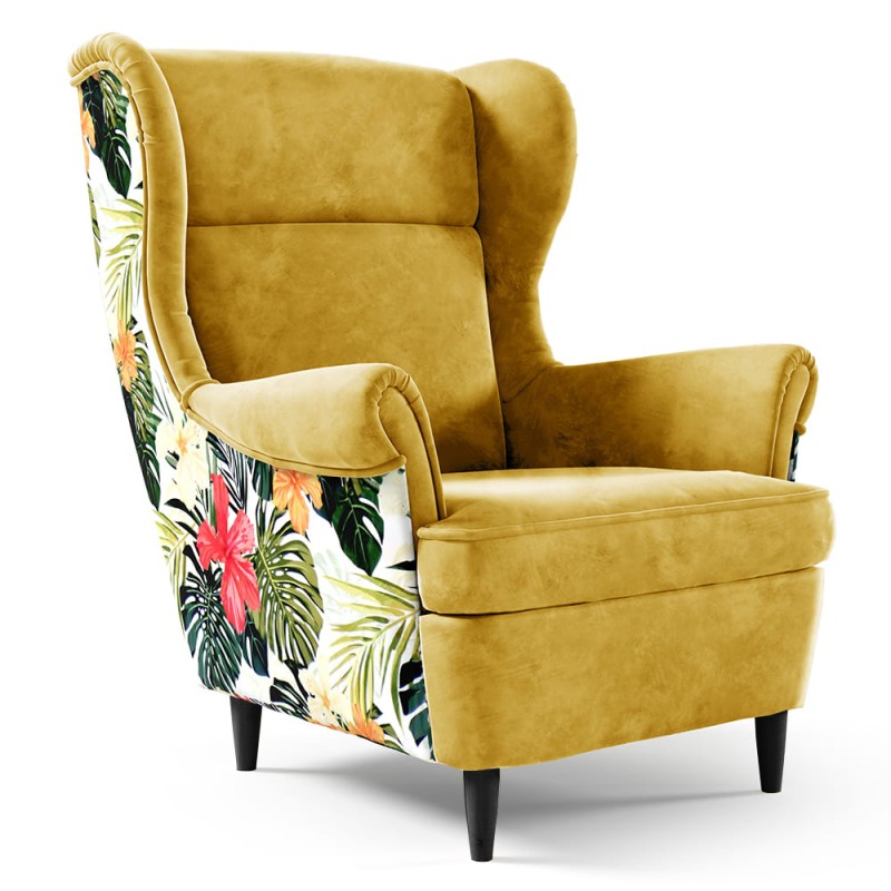 Fotel uszak HAVANA skandynawski | Nowoczesny fotel do salonu