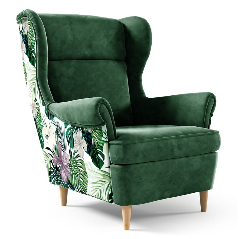 Fotel uszak HAVANA skandynawski | Nowoczesny fotel do salonu