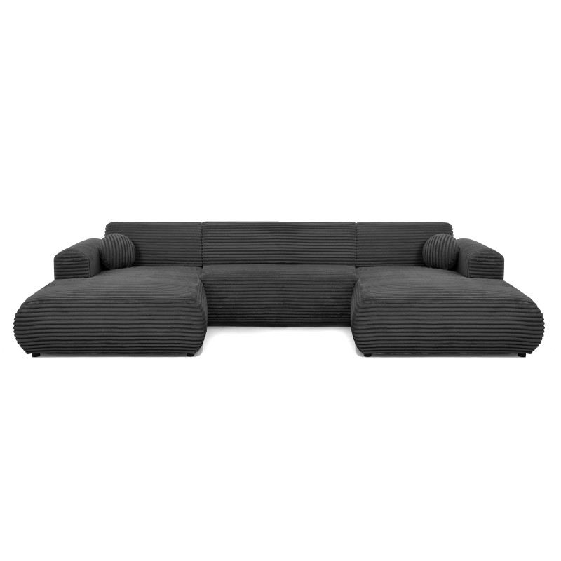 Narożnik PUERTO U bez funkcji spania – sztruks TILIA | BeautySofa24