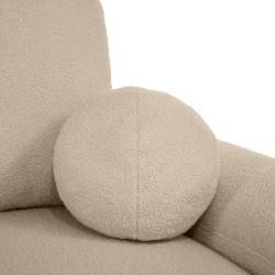 Narożnik NOEL U z funkcją spania | Automat Moss | Bouclé QUELLE