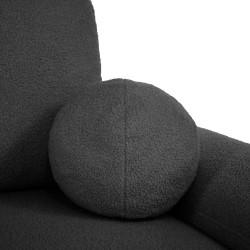 Narożnik NOEL U z funkcją spania | Automat Moss | Bouclé QUELLE