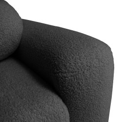 Narożnik NOEL U z funkcją spania | Automat Moss | Bouclé QUELLE