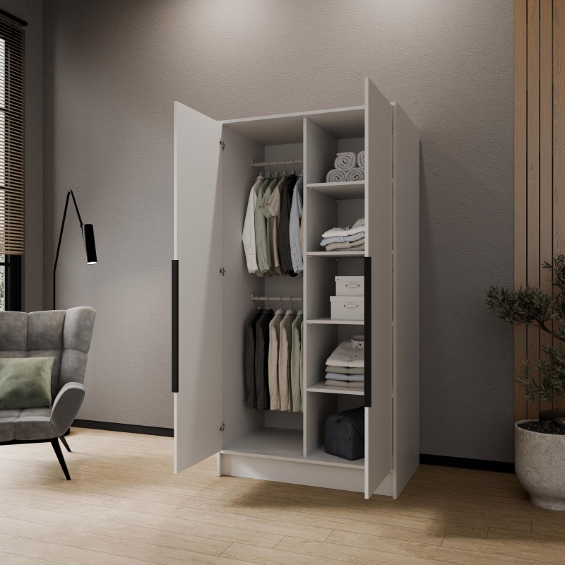 Szafa PAVIA 100/150/200 cm – Nowoczesna Szafa Uchylna