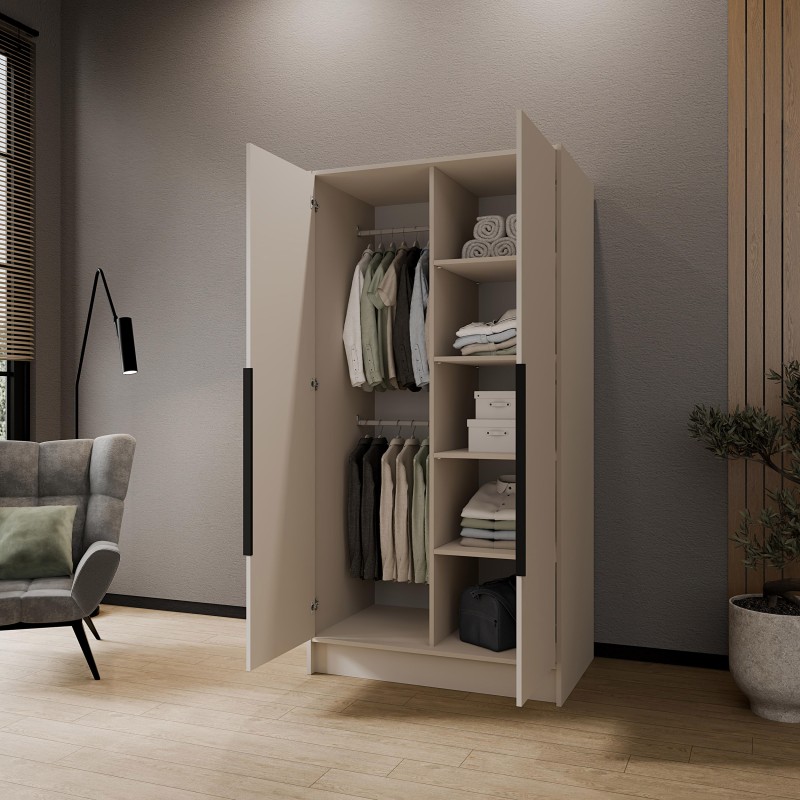 Szafa PAVIA 100/150/200 cm – Nowoczesna Szafa Uchylna