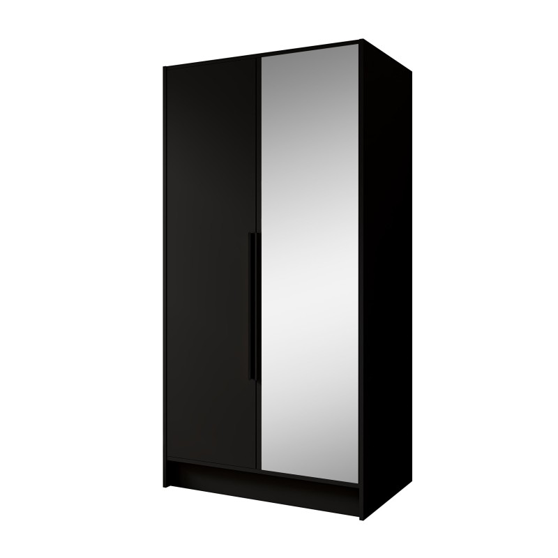 Szafa LARO z Lustrem 100/150/200 cm – Nowoczesna Szafa Uchylna
