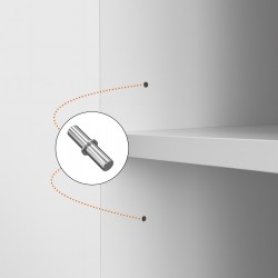 Szafa LARO z Lustrem 100/150/200 cm – Nowoczesna Szafa Uchylna