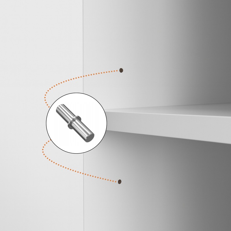 Szafa LARO z Lustrem 100/150/200 cm – Nowoczesna Szafa Uchylna