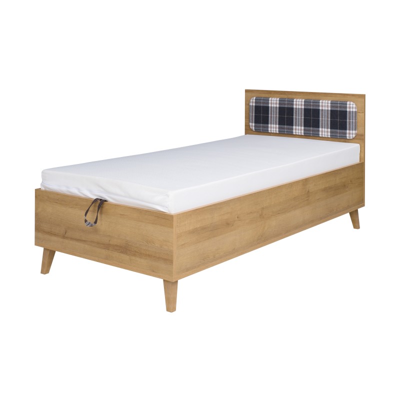 Łóżko młodzieżowe MORENO 90x200 z pojemnikiem