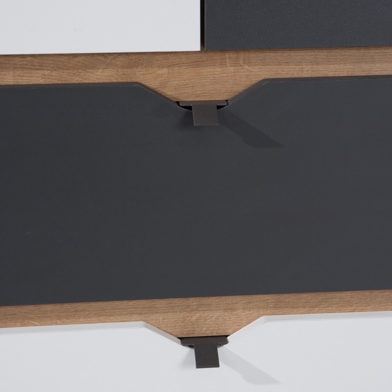 Komoda MORENO 120 cm – 3 szuflady, 1 drzwi