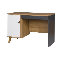 Biurko MORENO 110 cm – biurko z drzwiami