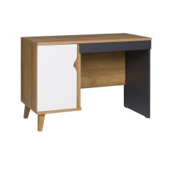 Biurko MORENO 110 cm – biurko z drzwiami
