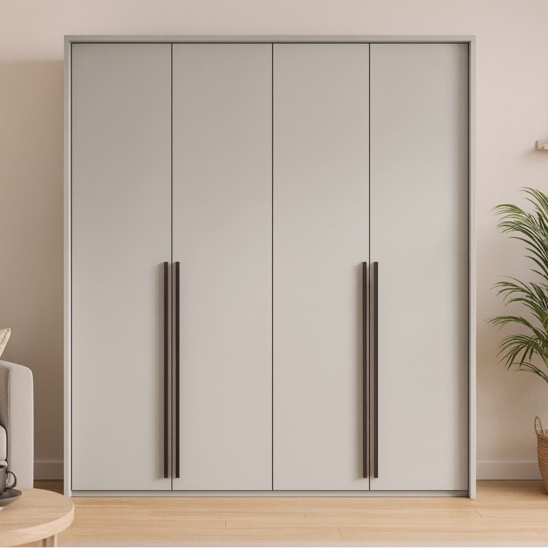 Szafa GIANA 210 cm – 4 drzwi, 2 drążki | do sypialni