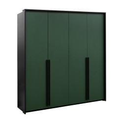 Szafa GIANA 210 cm – 4 drzwi, 2 drążki | do sypialni