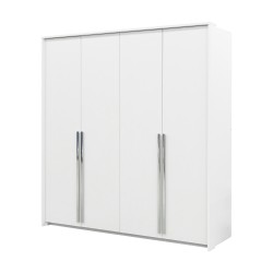 Szafa GIANA 210 cm – 4 drzwi, 2 drążki | do sypialni