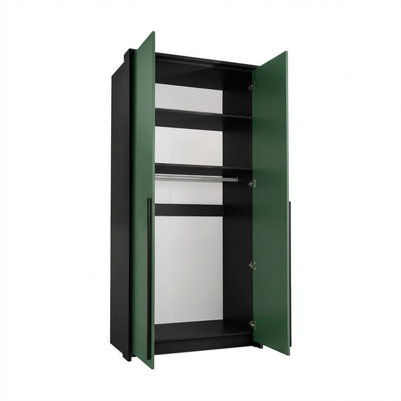 Szafa GIANA 105 cm – Szafa 2-drzwiowa z drążkiem