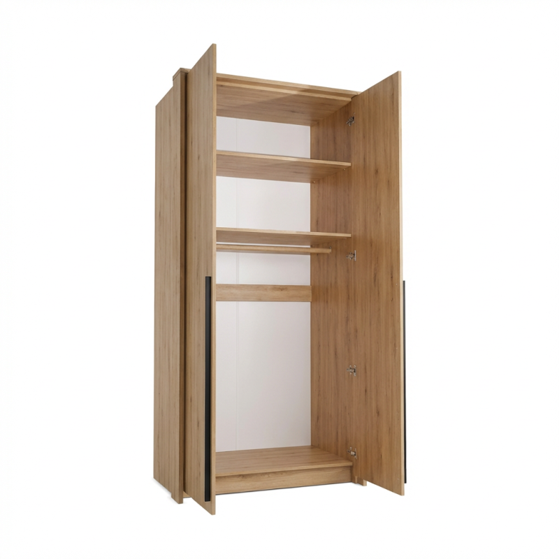 Szafa GIANA 105 cm – Szafa 2-drzwiowa z drążkiem