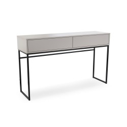 Toaletka GIANA 137 cm | 2 szuflady, bez uchwytów