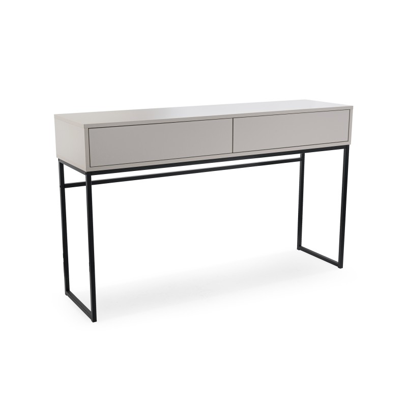 Toaletka GIANA 137 cm | 2 szuflady, bez uchwytów