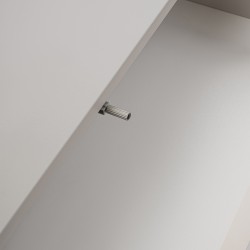 Toaletka GIANA 137 cm | 2 szuflady, bez uchwytów