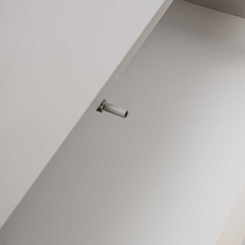 Toaletka GIANA 137 cm | 2 szuflady, bez uchwytów