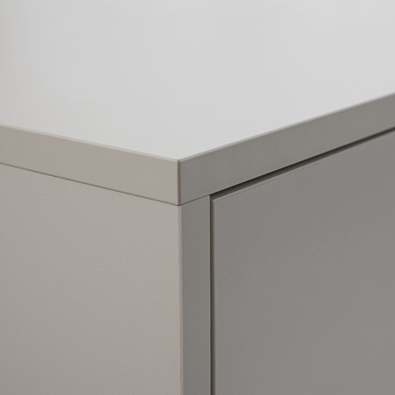 Toaletka GIANA 137 cm | 2 szuflady, bez uchwytów