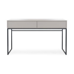 Toaletka GIANA 137 cm | 2 szuflady, bez uchwytów