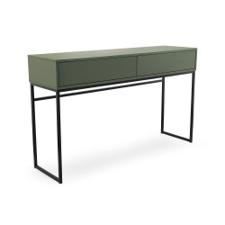 Toaletka GIANA 137 cm | 2 szuflady, bez uchwytów