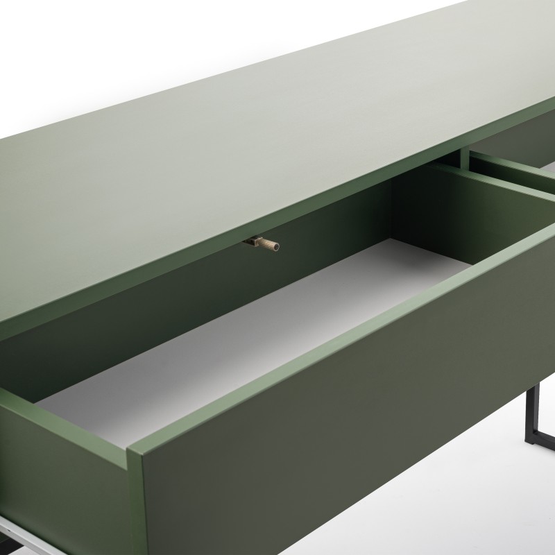 Toaletka GIANA 137 cm | 2 szuflady, bez uchwytów