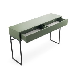 Toaletka GIANA 137 cm | 2 szuflady, bez uchwytów