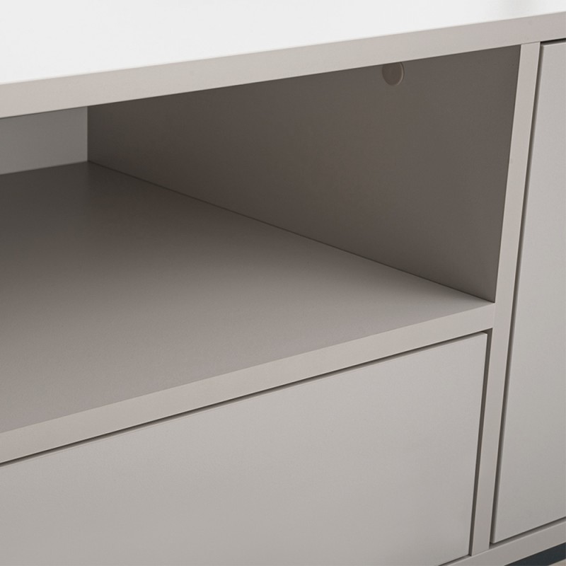 Szafka RTV GIANA 160 cm – szafka pod telewizor z szufladą i drzwiami