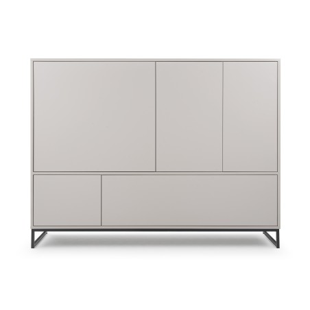 Komoda GIANA 160 cm – 5 drzwi, bez uchwytów