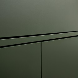 Komoda GIANA 160 cm – 5 drzwi, bez uchwytów