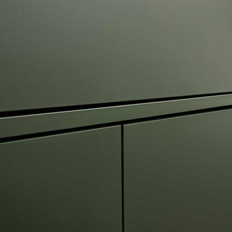 Komoda GIANA 160 cm – 5 drzwi, bez uchwytów