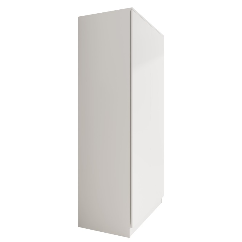 Szafa z drzwiami uchylnymi CLASSIC 90 cm – TIP-ON, drążek i półki