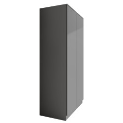 Szafa z drzwiami uchylnymi CLASSIC 90 cm – TIP-ON, drążek i półki