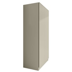 Szafa z drzwiami uchylnymi CLASSIC 90 cm – TIP-ON, drążek i półki