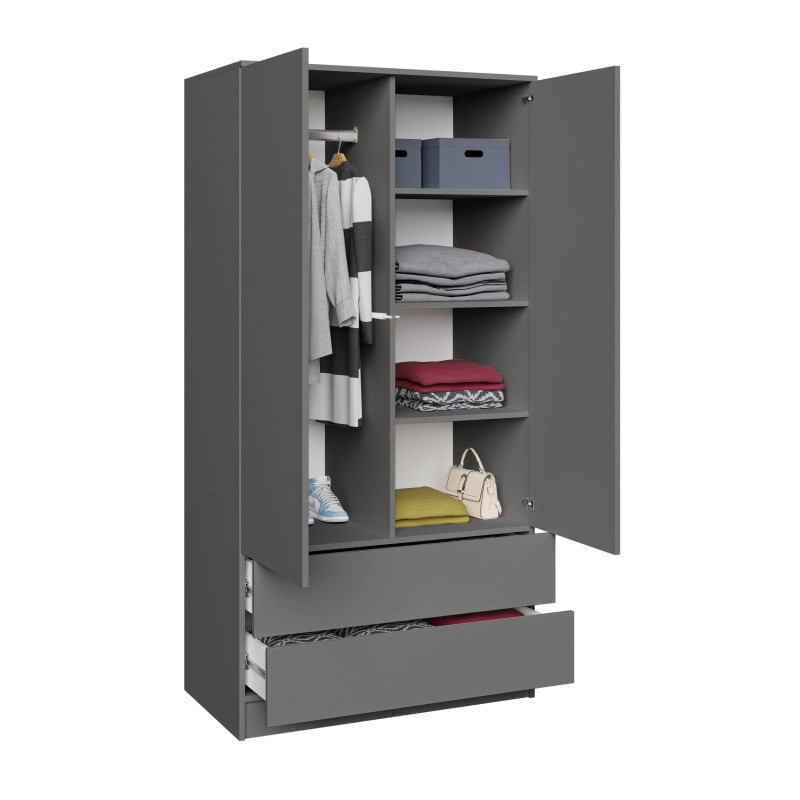 Szafa dwudrzwiowa CLASSIC 90 cm | Beautysofa24.pl