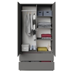 Szafa dwudrzwiowa CLASSIC 90 cm | Beautysofa24.pl