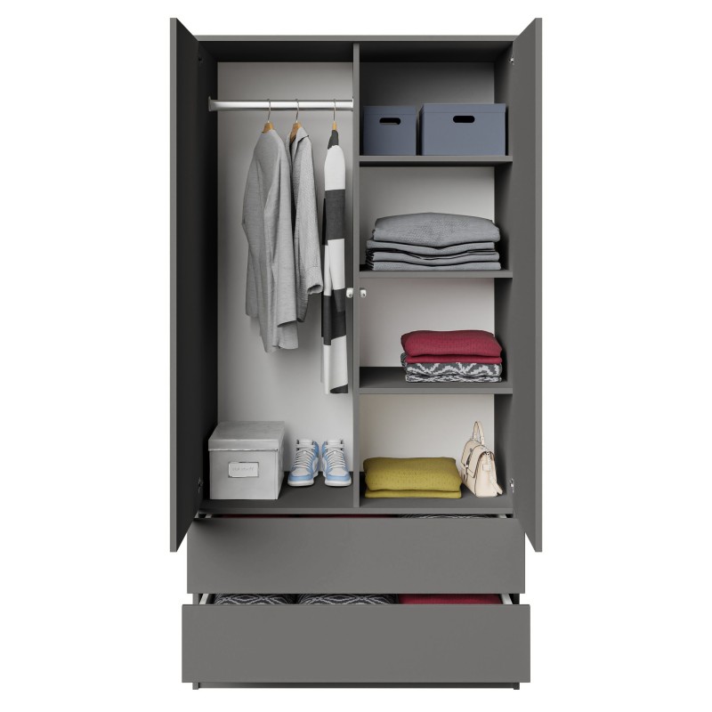 Szafa dwudrzwiowa CLASSIC 90 cm | Beautysofa24.pl