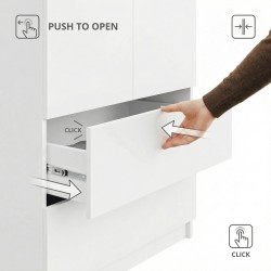 Szafa dwudrzwiowa CLASSIC 90 cm | Beautysofa24.pl